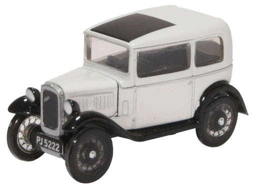 Oxford Diecast 76ASS006 - Austin Seven Saloon Light Grey