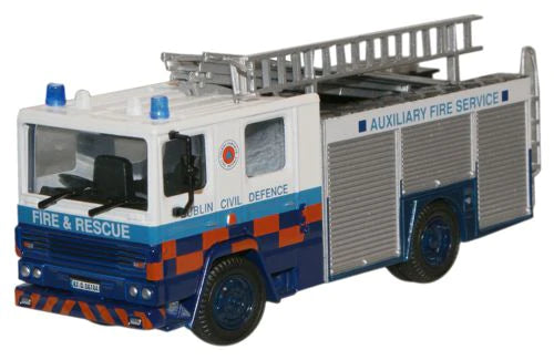 Oxford Diecast 76DN002 - Dublin Civil Defence Dennis RS Fire Engine