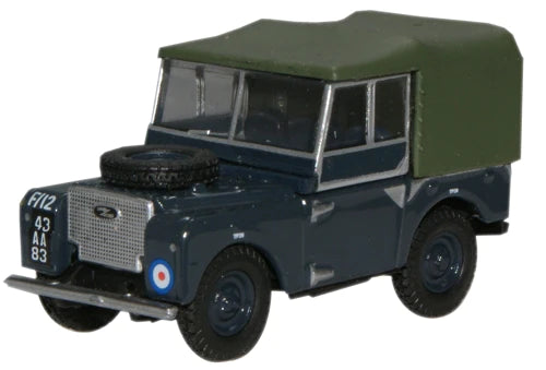 Oxford Diecast 76LAN180004 - RAF Land Rover Series 1 80" Canvas