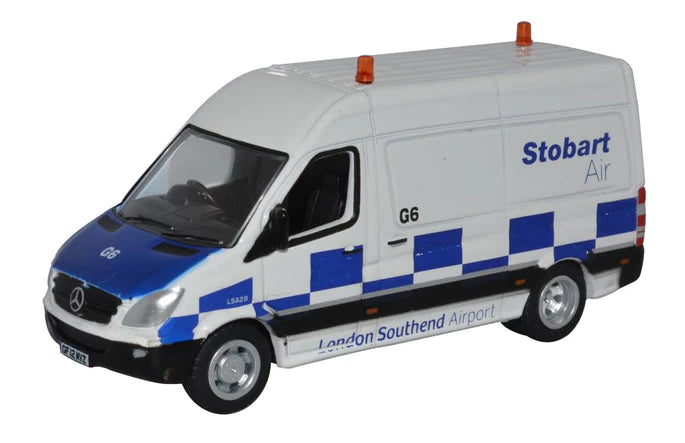 Oxford Diecast 76MSV001 - Mercedes Sprinter Van Stobart Air