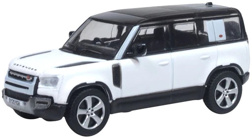 Oxford Diecast 76ND110X003 - New Land Rover Defender 110X Fuji White