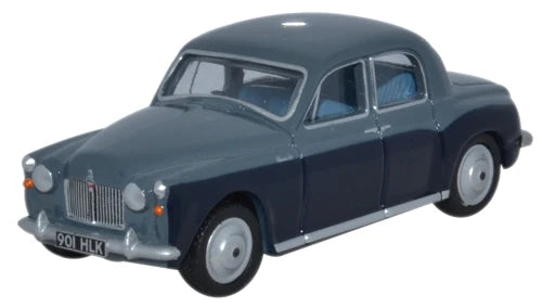 Oxford Diecast 76P4002 - Rover P4 Steel Blue & Light Navy