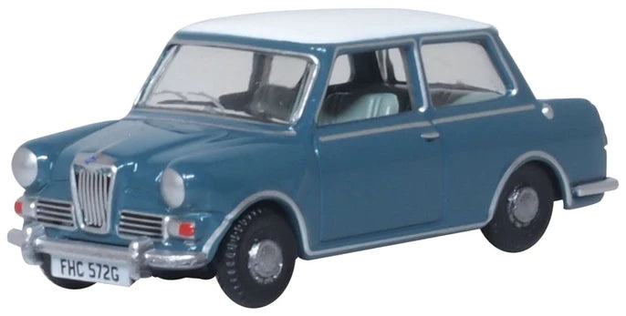 Oxford Diecast 76RE002 - Riley Elf MkIII Persian Blue/Snowberry