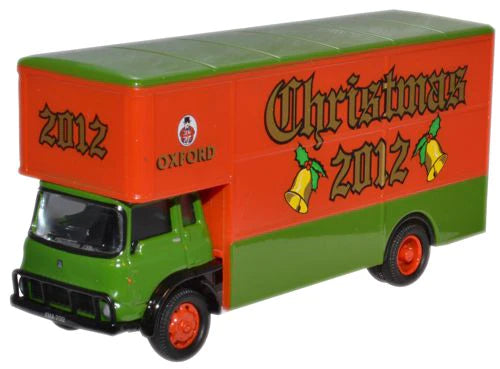 Oxford Diecast 76TK015 - Bedford TK Luton Van Christmas 2012 Model