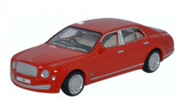 Oxford Diecast 76BM004 - Bentley Mulsanne St James Red