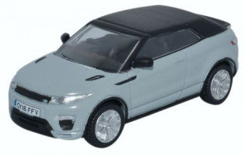 Oxford Diecast 76RREC002 - Range Rover Evoque Convertible Baltoro Ice