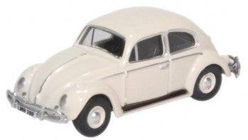 Oxford Diecast 76VWB008 - VW Beetle Lotus White