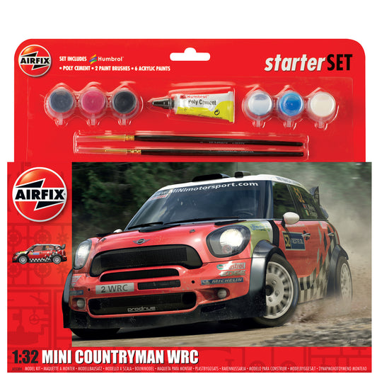 Airfix A55304 - Starter Set Mini Countryman WRC