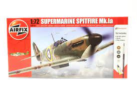 Airfix A68206 - Small Starter Set Supermarine Spitfire Mk.1a – Grandad ...