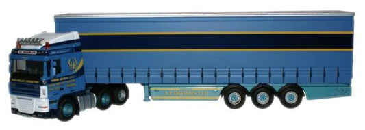 Oxford Diecast DAF13CS - DAF 105 (SC) Curtainside A F Davison