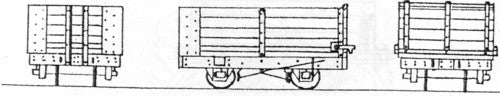 Dundas Models DM36 - 4-Wheel End Door Open Wagon (Based on Vale of Rheidol Wagon)