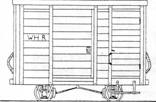 Dundas Models DM50 - Welsh Highland Railway 4-Wheel Goods Brake Van