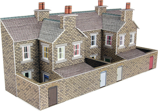 Metcalfe PN177 - Low Relief Stone Terraced House Backs