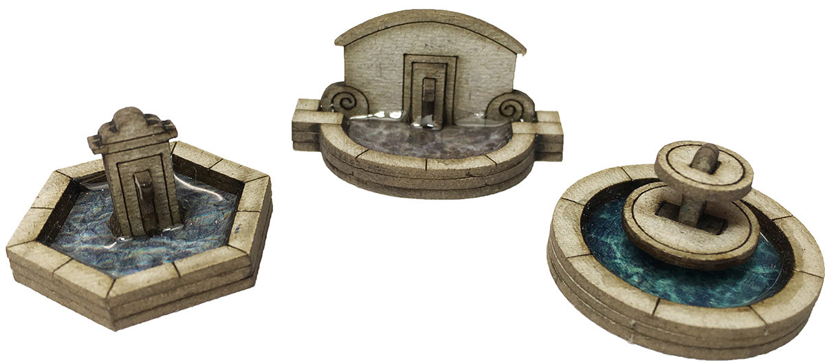 Metcalfe PN823 - Stone Fountain Set