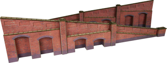 Metcalfe PO248 - Tapered Retaining Wall Brick Style