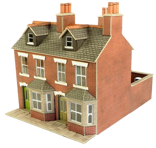 Metcalfe PO261 - Terraced Houses Red Brick