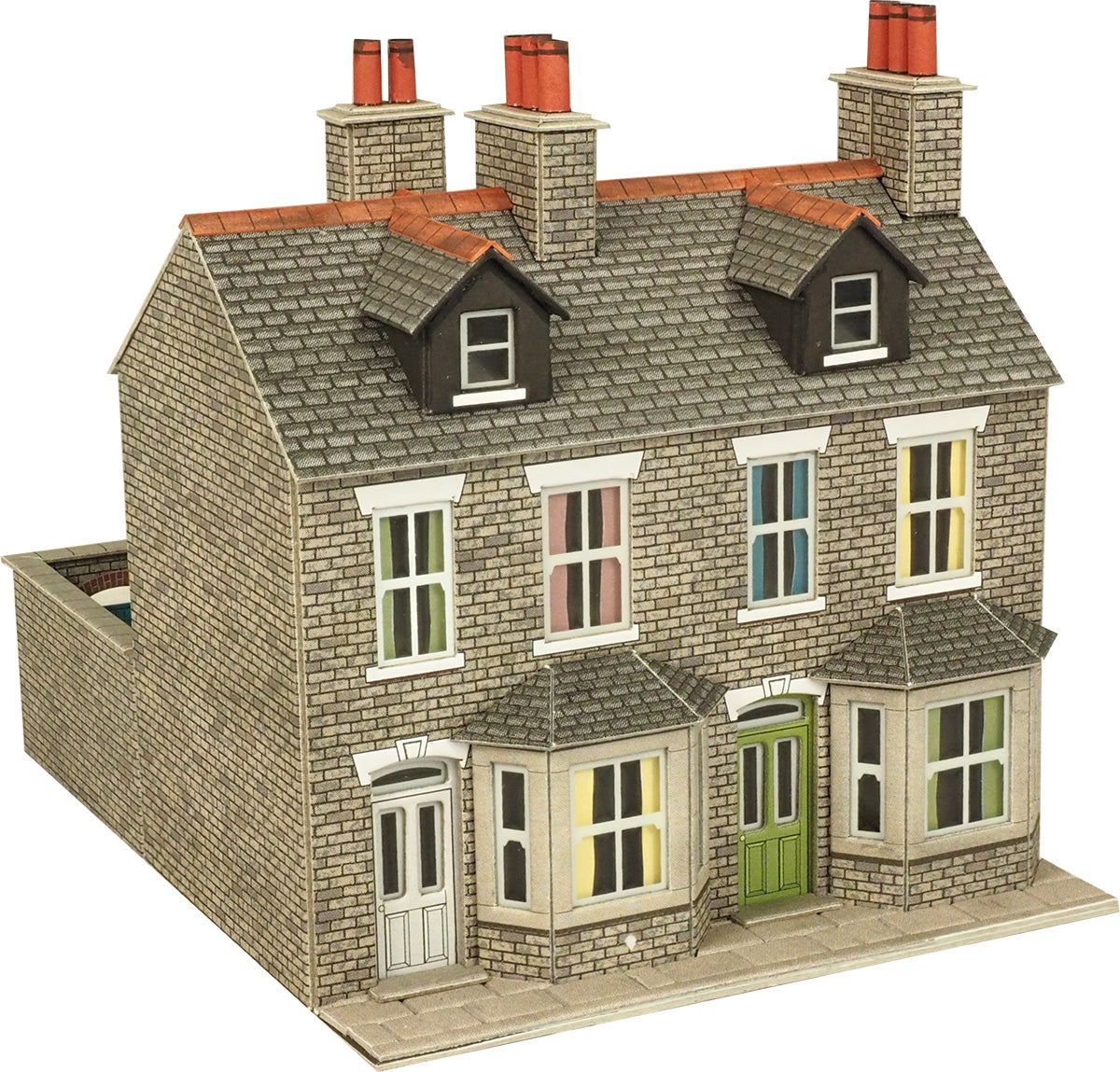 Metcalfe PO262 - Terraced Houses Stone Built