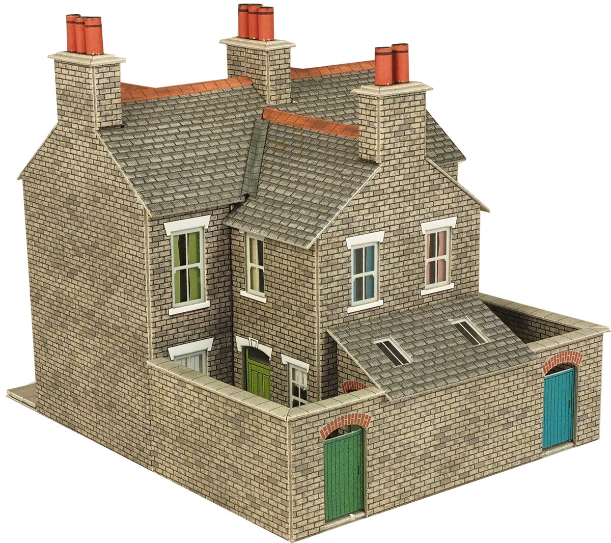 Metcalfe PO262 - Terraced Houses Stone Built