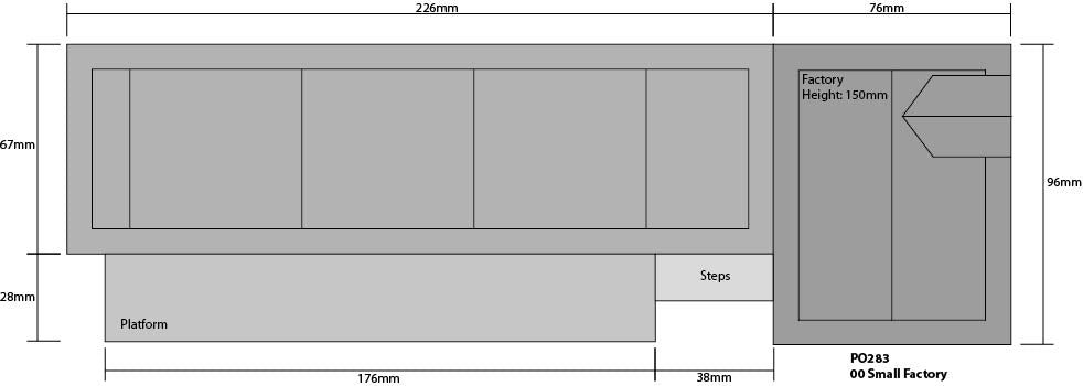 Metcalfe PO283 - Small Factory