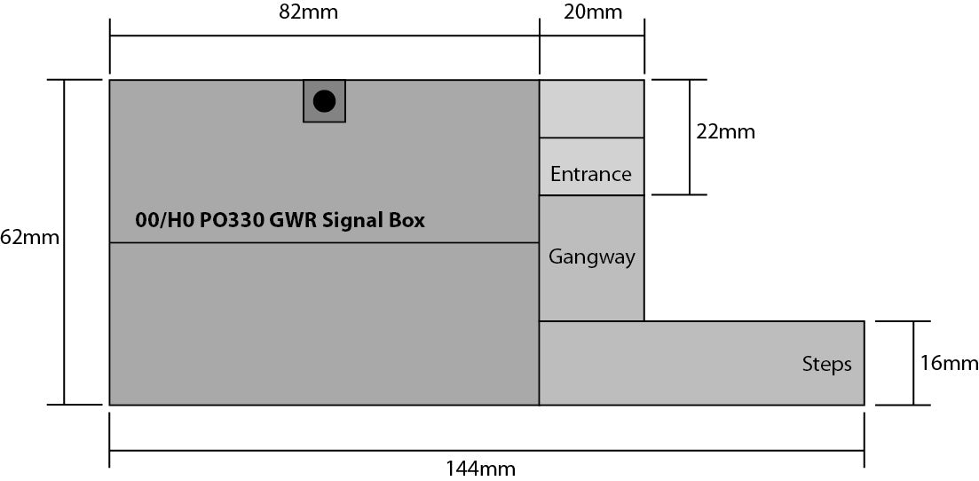 Metcalfe PO330 - GWR Signal Box