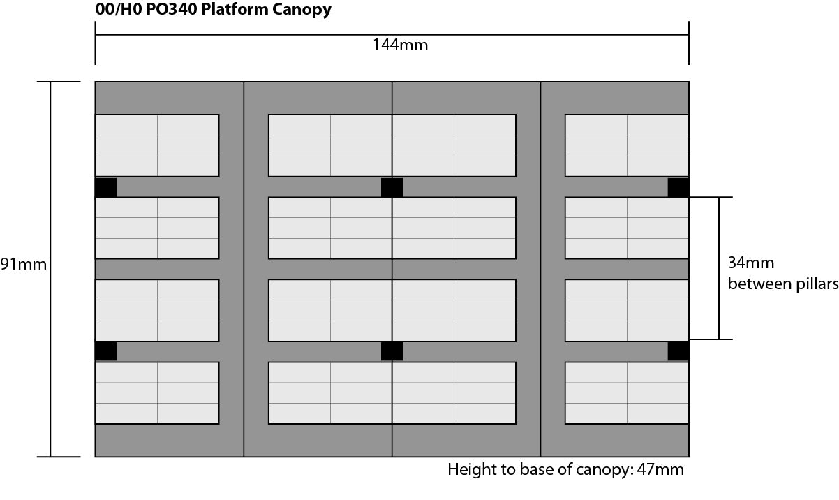 Metcalfe PO340 - Platform Canopy