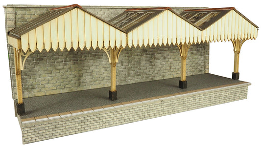 Metcalfe PO341 - Wall Backed Platform Canopy