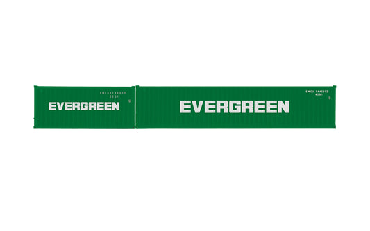 Hornby R60042 - Evergreen 40ft & 20ft Containers