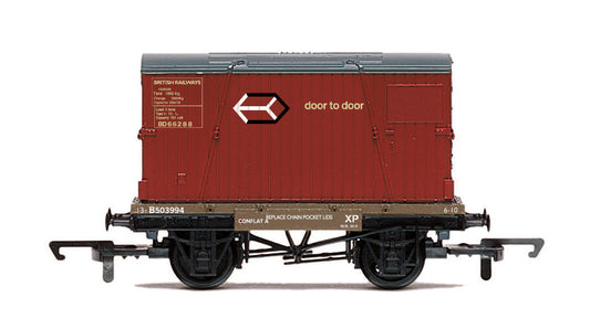 Hornby R60108 - BR, Conflat & Container