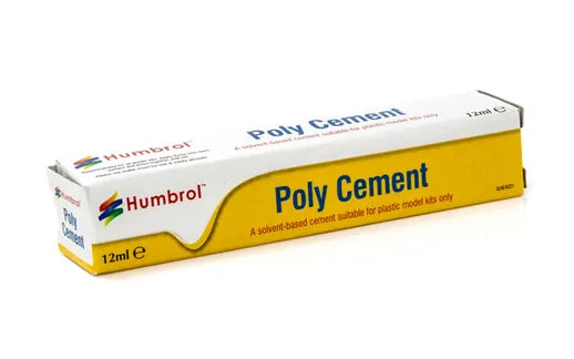 Humbrol E4021 - 12ml Poly Cement (Medium Sized Tube)