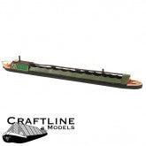 Craftline Models AHD70 - 70ft Horse-drawn Coal Narrow Boat