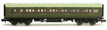 Dapol 2P-012-003 - Maunsell Coach 1st Class SR Lined Green 7668