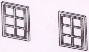 Dornaplas B21 - 6 Pane Windows (20 windows per kit)