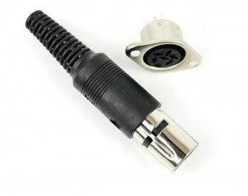 Gaugemaster GM75 - 6 Pin Din Socket & Plug