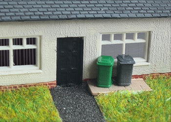 Gaugemaster GMKD85 - Wheelie Bins x 4 - N Gauge