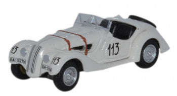 Oxford Diecast 76BM28001 - BMW 328 Mille Miglia 1938 Fane/James