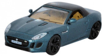 Oxford Diecast 76FTYP005 - Jaguar F Type British Racing Green Metallic