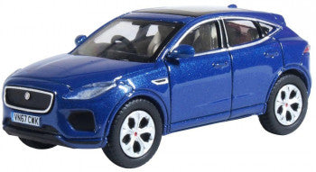 Oxford Diecast 76JEP001 - Jaguar E Pace Caesium Blue