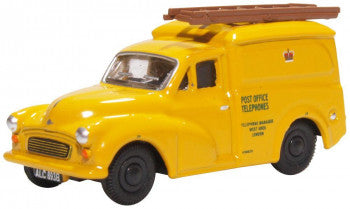 Oxford Diecast 76MM061 - Morris 1000 Van Post Office Telephones (Yellow)