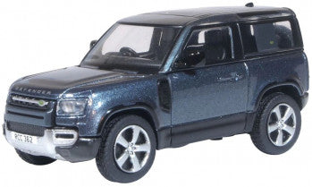 Oxford Diecast 76ND90002 - New Land Rover Defender 90 Tasman Blue