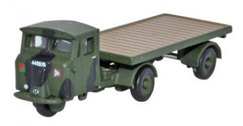 Oxford Diecast NMH017 - Scammell Mechanical Horse Flatbed RASC