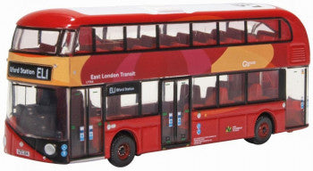 Oxford Diecast NNR008 - New Routemaster East London Transit