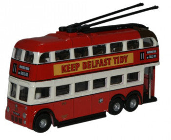 Oxford Diecast NQ1002 - Belfast B.U.T. Trolleybus