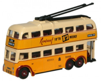 Oxford Diecast NQ1003 - Newcastle B.U.T. Trolleybus