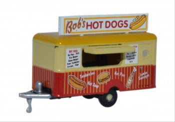 Oxford Diecast NTRAIL001 - Mobile Trailer Bobs Hot Dogs