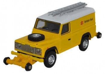 Oxford Diecast 76ROR003B - Rail Road Defender British Rail