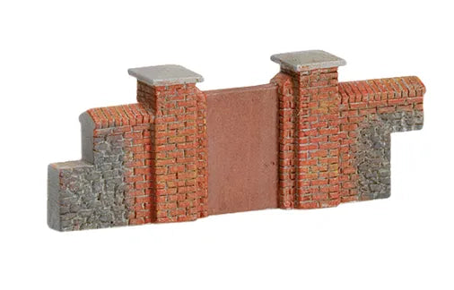 Hornby R8979 - Brick Walling - Gates and Piers