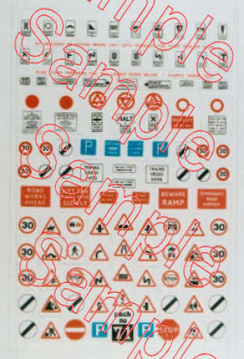 Gaugemaster Tiny Signs TSN71 - Road Signs