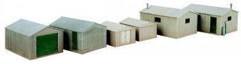 Walthers Cornerstone 933-4123 - Metal Yard Sheds